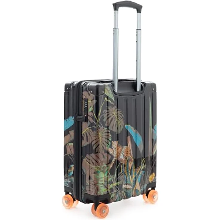 Hauptstadtkoffer Q-Damm - Handgepäck-Koffer, 54 cm, 38 L, Hartschale Polycarbonat/ABS, 4 Doppelrollen, TSA, Design Leopard – Bild 3