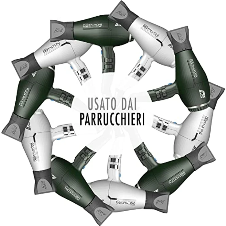 Parlux Digitalyon Haartrockner, 2400 Watt, Kaltstufe, Ionen-Technologie, anthrazit – Bild 6