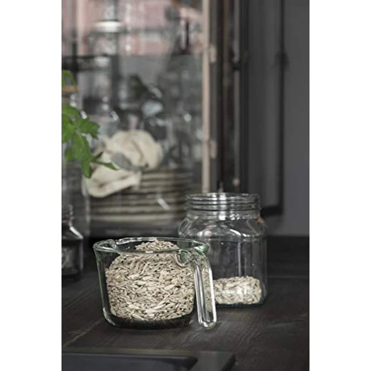 IB Laursen - Rührschüssel mit Henkel (klein) aus Klar Glas - 13 x 9 x 19 cm – Bild 3