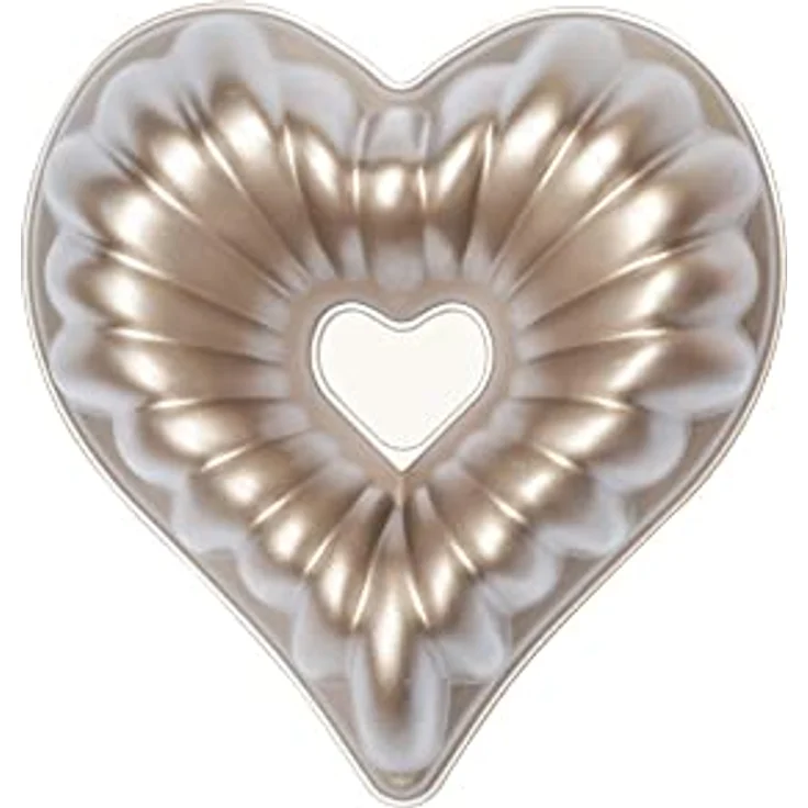 DECORA 0080115 ALUMINIUM DRUCKGUSS MINI-BACKFORM 16 X 16 X 6 H CM BEATRICE – Bild 2