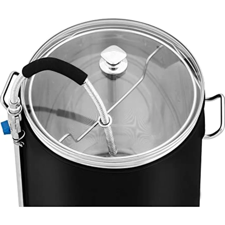 Royal Catering RCBM-60IN Braukessel, 60 l, 3000 W, 0-100 °C, Edelstahl, mit LCD-Anzeige und Automatik-Modus – Bild 3