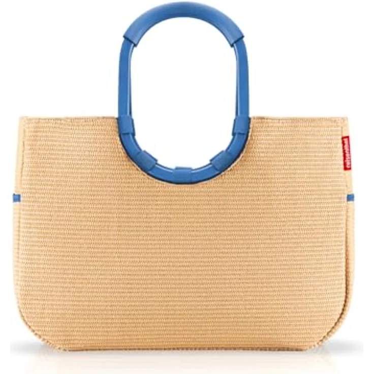 reisenthel Loopshopper L, Frame Shopper Tasche 46 cm, 100% PET, blau – Bild 1