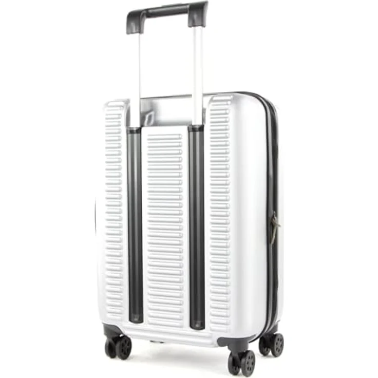 Mandarina Duck TANK CASE - TROLLEY CABIN EXP Grau (Grau) 35x55x23/26(BxHxW) - Kabinen-Koffer mit erweiterbarem Hartschalen und TSA Zahlenschloss – Bild 4