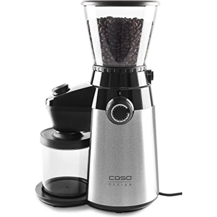 Caso Barista Flavour, elektrische Design- Kaffeemühle, Mahlgrad in 15 Stufen einstellbar, integriertes Kegelmahlwerk aus robustem Edelstahl, aromaschonend, für perfekten Kaffee & Espresso  – Bild 5