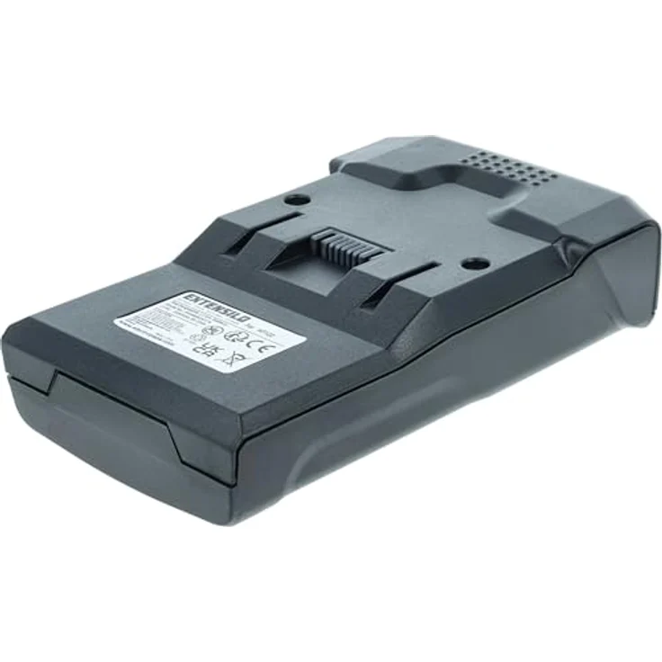 EXTENSILO Akku für Hoover H-Free HF100, HF122GPT, HF1 Home, HF1, HF122RH, 3200 mAh, 21,6 V, Li-Ion, Grau – Bild 1