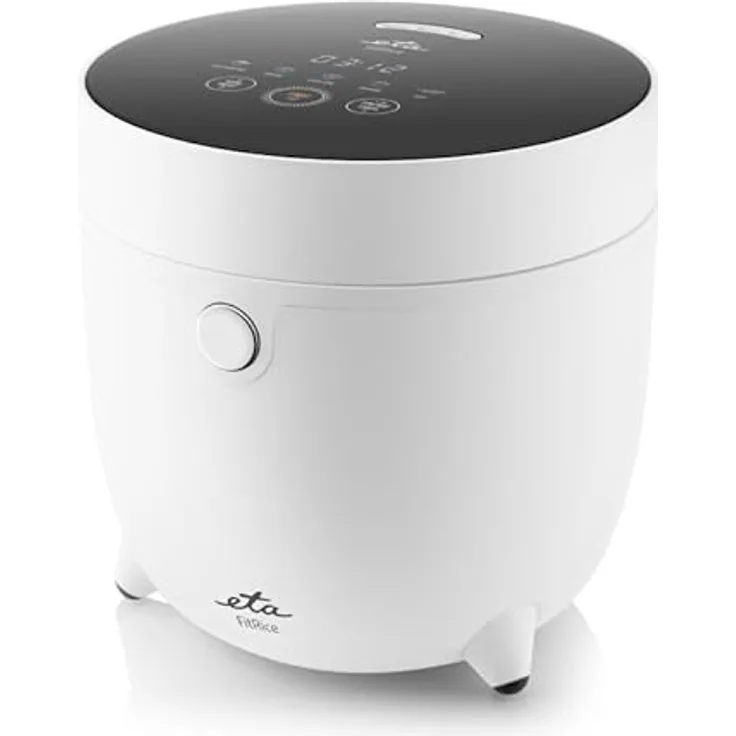 ETA Low Sugar Reiskocher FitRice I 500 W I 1,6 l Behältervolumen I 5 automatische Programme + Low Sugar Programm - bis zu 40% weniger Kohlenhydrate | Diabetiker | Figur