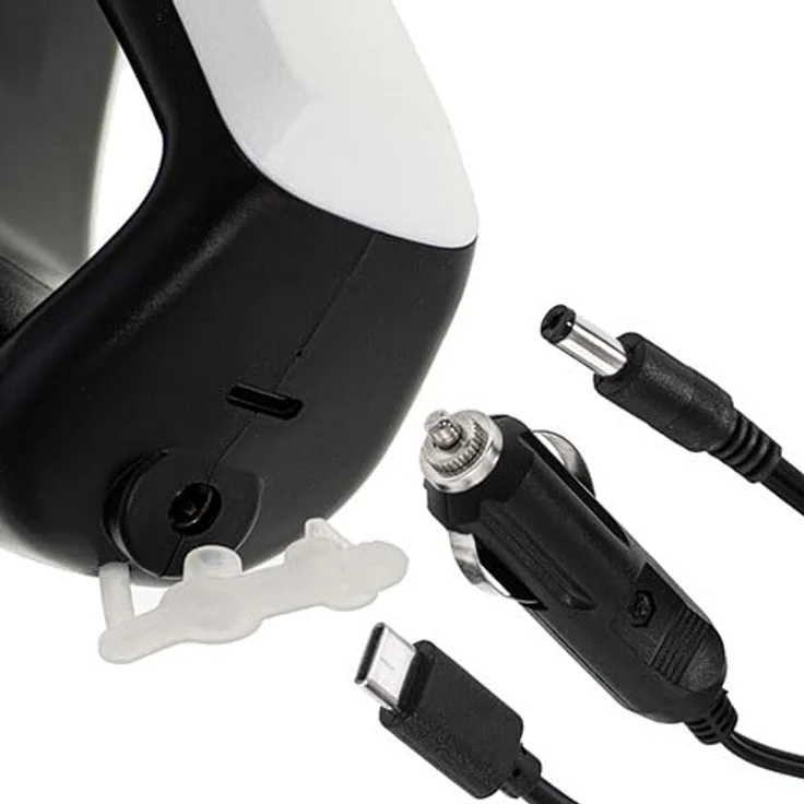 Adler Handstaubsauger AD 7059 Autostaubsauger, Akku Handstaubsauger mit LED-Licht, weiß/schwarz – Bild 6