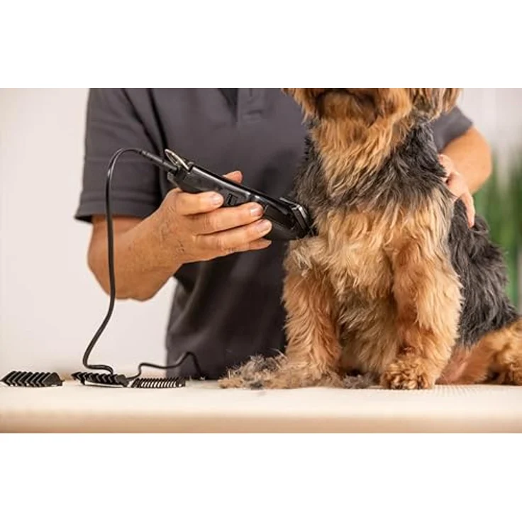Moser 1400 Tondeuse elektrisch professionelle Haarschneidemaschine, für kleine Hunde, mit StarBlade Schneidsatz, in Deutschland hergestellt – Bild 5