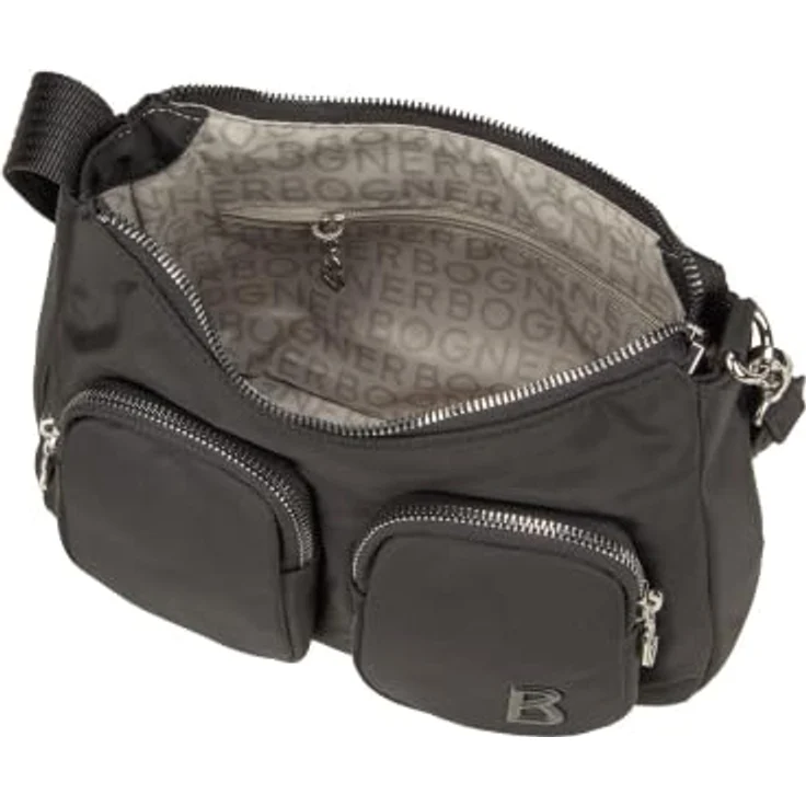 Bogner Verbier Play 1.0 Umhängetasche, 26 cm, schwarz, 100% Polyester, kompakt und leicht – Bild 4