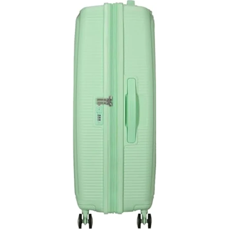 American Tourister Soundbox, Hartschalen-Koffer Groß, 77 cm, erweiterbar, 97/110L, leicht, mit 4 Rollen und TSA-Schloss, Grün (Pastel Green) – Bild 3