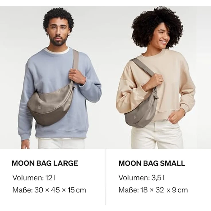 Got Bag Umhängetasche, wasserabweisendes Raumwunder aus recyceltem Ocean Impact Plastic, 12 Liter, verstellbarer Schultergurt – Bild 6