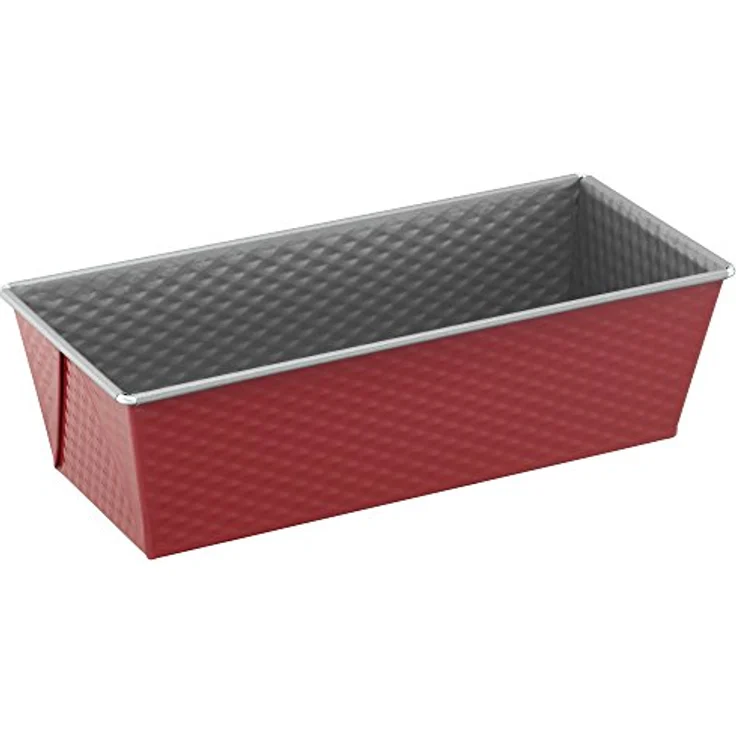 Kaiser Classic Plus Königskuchenform, 25 cm, antihaftbeschichtet, gleichmäßige Wärmeverteilung, rot – Bild 3