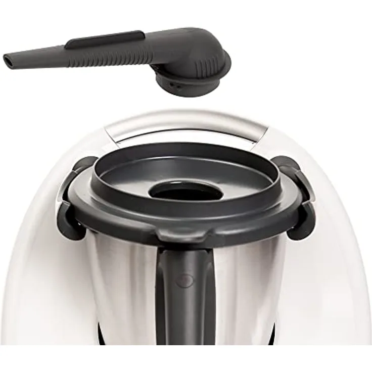 mixcover Steamy Dampfumleiter kompatibel mit Thermomix TM6 TM5 TM31 Monsieur Cuisine Connect Monsieur Cuisine Smart Dunstabzug Dampfaufsatz Möbelschutz Dampfumlenk aus Silikon