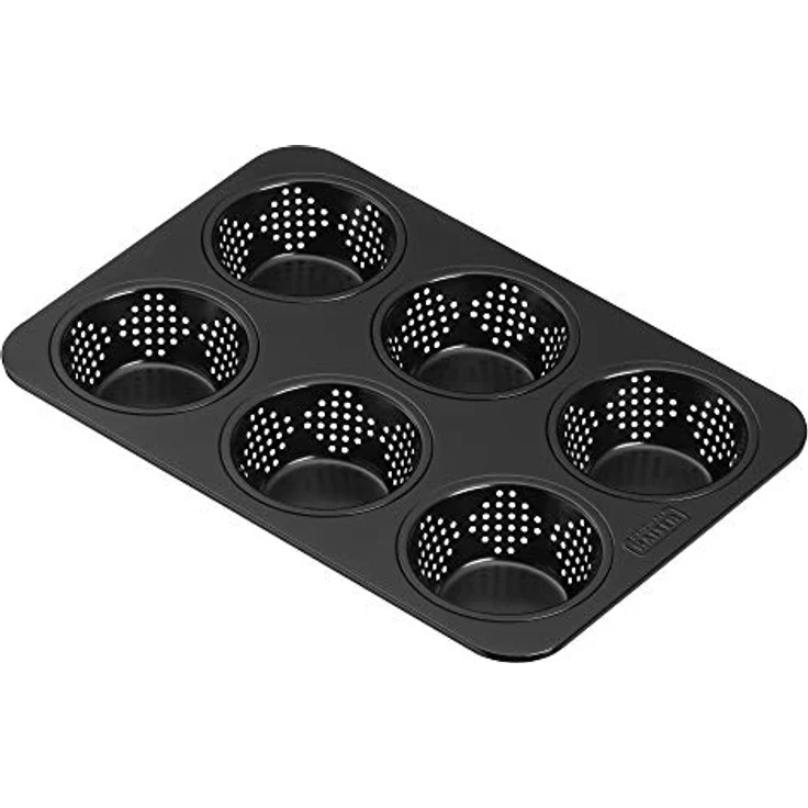 Kaiser Inspiration Brötchenbackform perforiert 28 x 19 cm für 6 Brötchen antihaftbeschichtet sauerteigbeständig – Bild 4