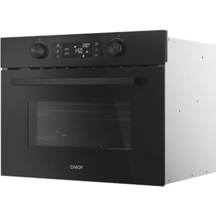Candy CA4MWNSB6N Kompaktbackofen mit Mikrowelle, 6 Backofen- und 4 Mikrowellenfunktionen, Schwarz – Bild 3