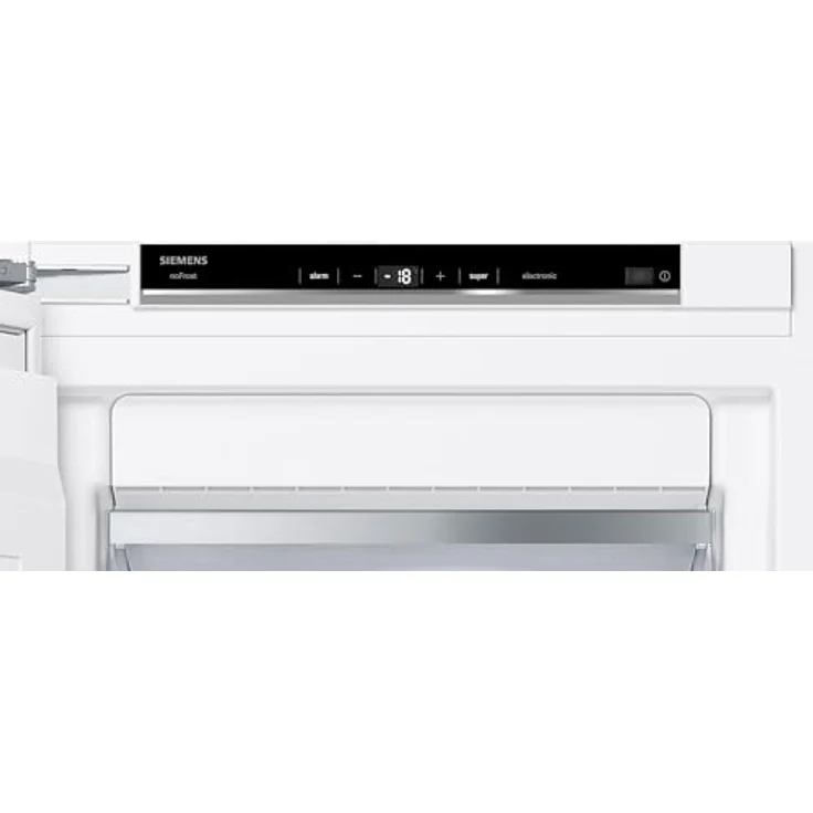 Siemens GI81NACE0 iQ500 Einbau-Gefrierschrank, Flachscharnier mit Softeinzug, 177,2 x 55,8 cm, 212 L Gefrieren, noFrost - nie wieder abtauen, varioZone - Platz im Gefrierbereich flexibel nutzen – Bild 2