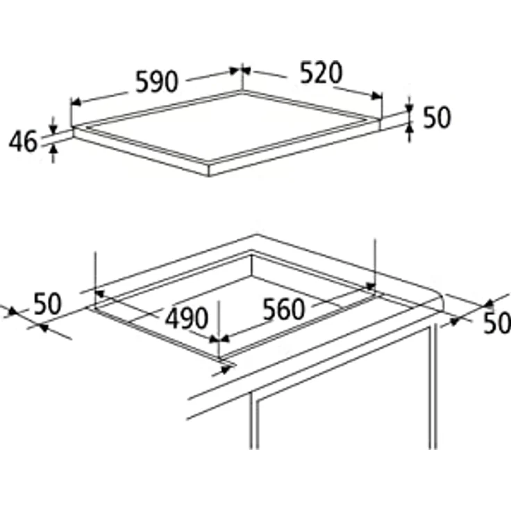 PKM KF4 Glaskeramikkochfeld, Touch Control, Timer – Bild 10