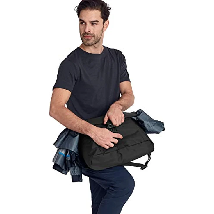 Mammut Xeron Messenger, Handtasche mit geräumigem Hauptfach für Laptop und Unterlagen, Schwarz – Bild 4