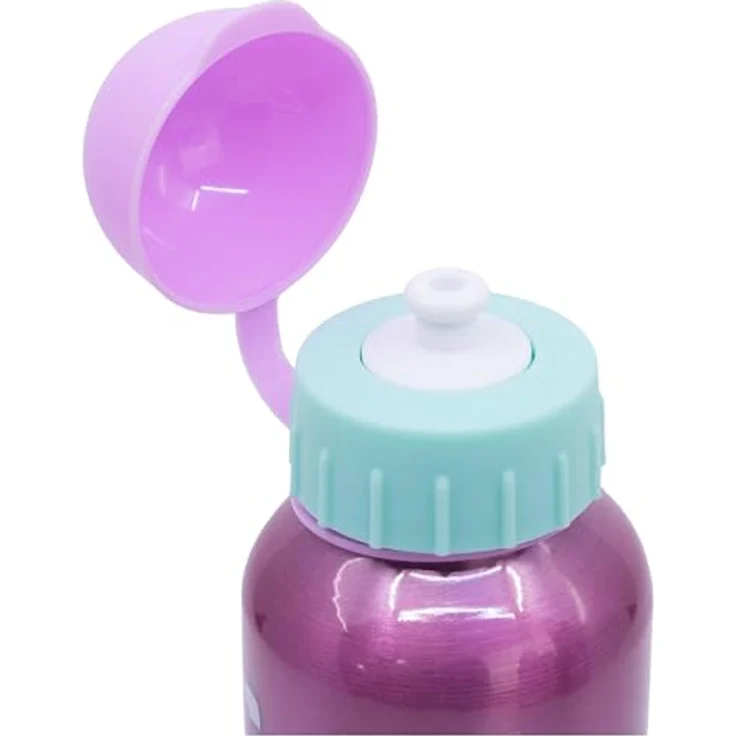 Hello Kitty Aluminium Trinkflasche, 530 ml, auslaufsicherer Sicherheitsverschluss, ideal für Schule & Freizeit – Bild 3
