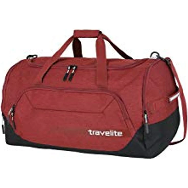 travelite große Reisetasche Größe L, Gepäck Serie KICK OFF: Praktische Reisetasche für Urlaub und Sport, 60 cm, 73 Liter – Bild 2