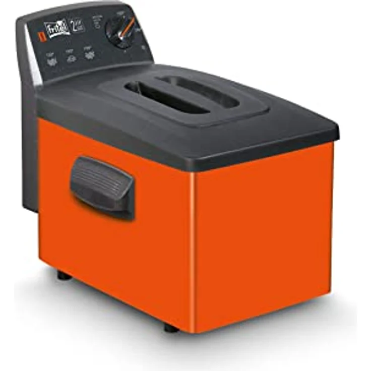 FRITEL Turbo SF 4152 orange Fritteuse - 3 L Frittierkapazität - Doppelheizelement – Bild 2