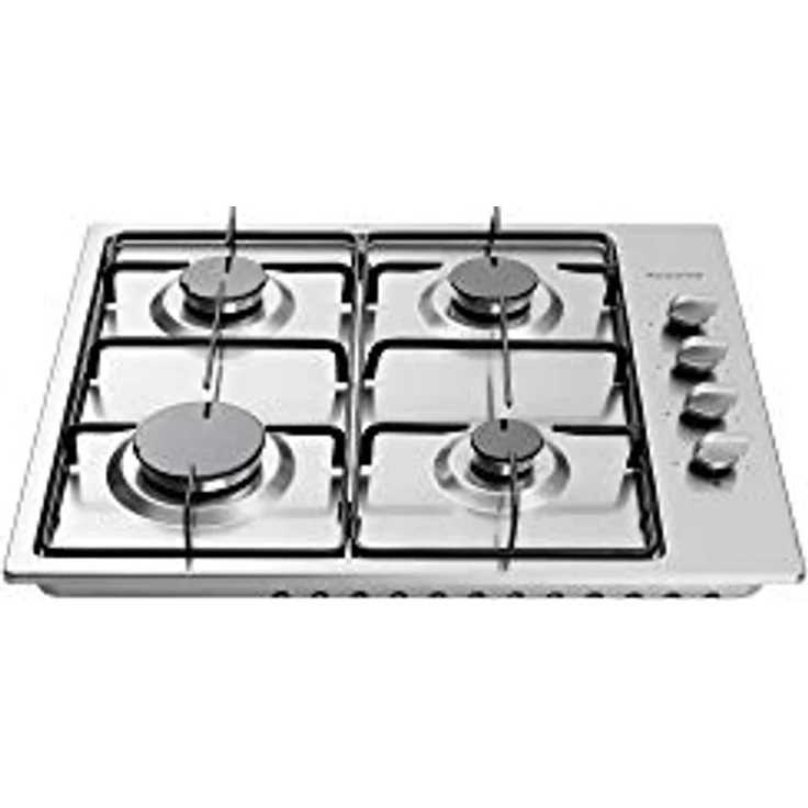 Gasherd Arebos Edelstahl 4 Flammen 58 cm – Bild 2
