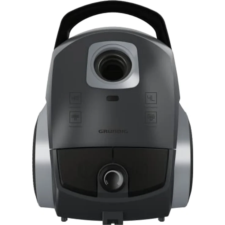 GRUNDIG GMS3960 VCC 6250 ECO, Bodenstaubsauger, Schwarz/Terrakotta, 800 W, 4 liters, 73 Dezibel – Bild 4