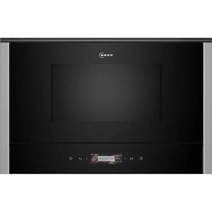 Neff N 70, Built-In Microwave, Stainless steel, NR4WR21N1, Mikrowelle Einbau, Silber