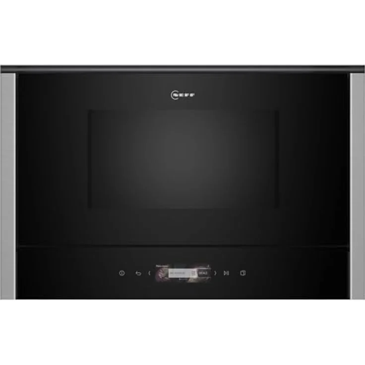 Neff N 70, Built-In Microwave, Stainless steel, NR4WR21N1, Mikrowelle Einbau, Silber – Bild 1