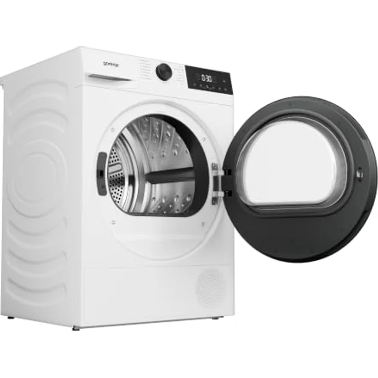 GORENJE D5G2P9CP Wärmepumpentrockner, 9 kg, energieeffizient mit Knitterschutz und TwinAir-Technologie, Weiß – Bild 6
