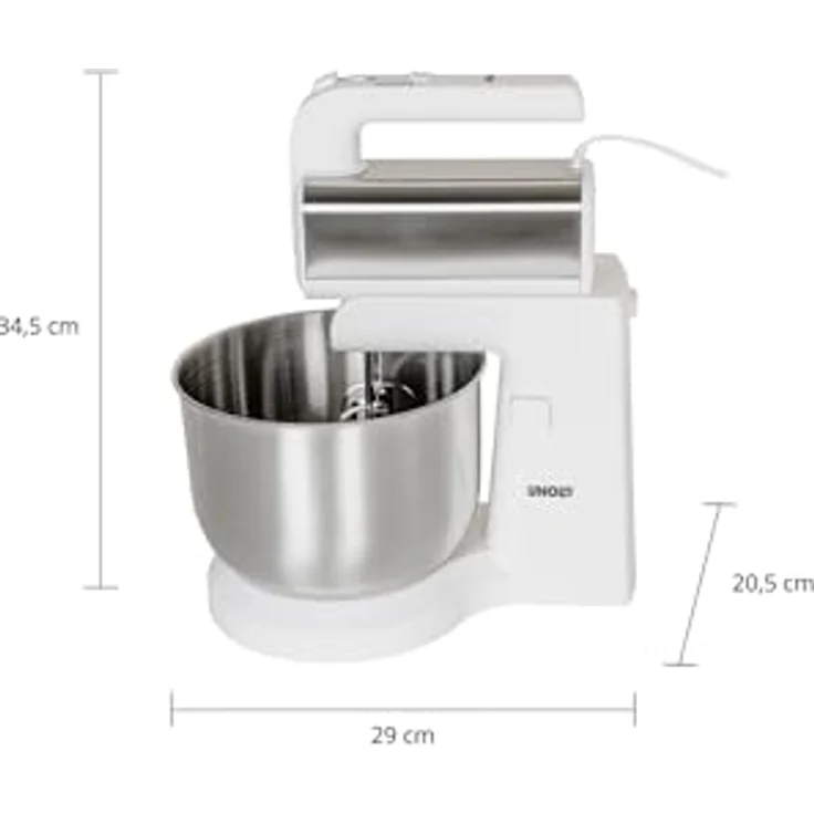 Unold Handmixer 78720 mit Rührschüssel Hannah, 500 W – Bild 9