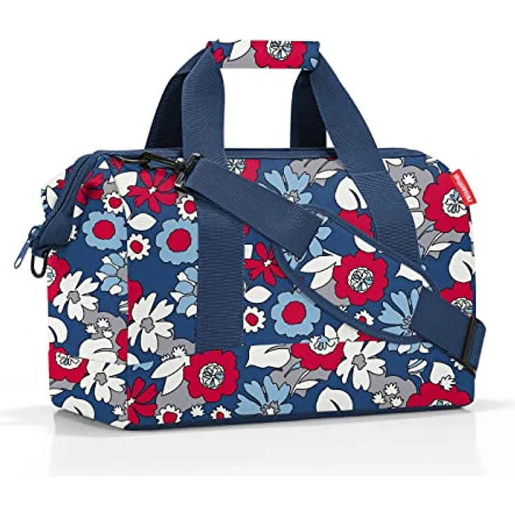 reisenthel Reisetasche Allrounder, M 18l, florist indigo – Bild 4