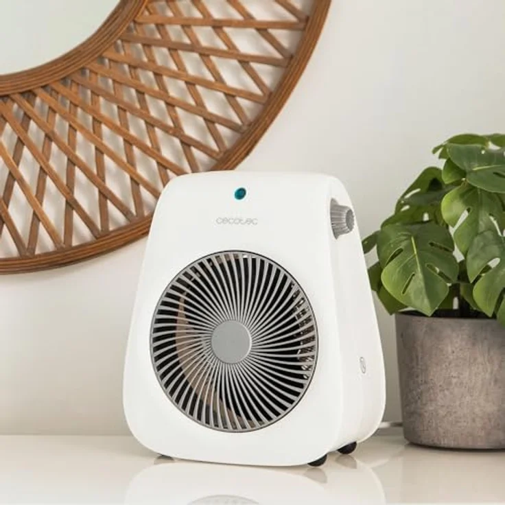 Cecotec ReadyWarm 2000 Max Force White, Heizgerät mit 2000 W, 2 Leistungsstufen, 3 Betriebsmodi (kalt/heiß/sehr heiß), geräuschlos, Überhitzungsschutz, leicht – Bild 4