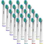 20 Stück Aufsteckbürsten kompatibel mit vielen Dontodent Zahnbürsten Ersatzbürsten Bürstenköpfe (siehe Artikelbeschreibung) von ONEBUY24
