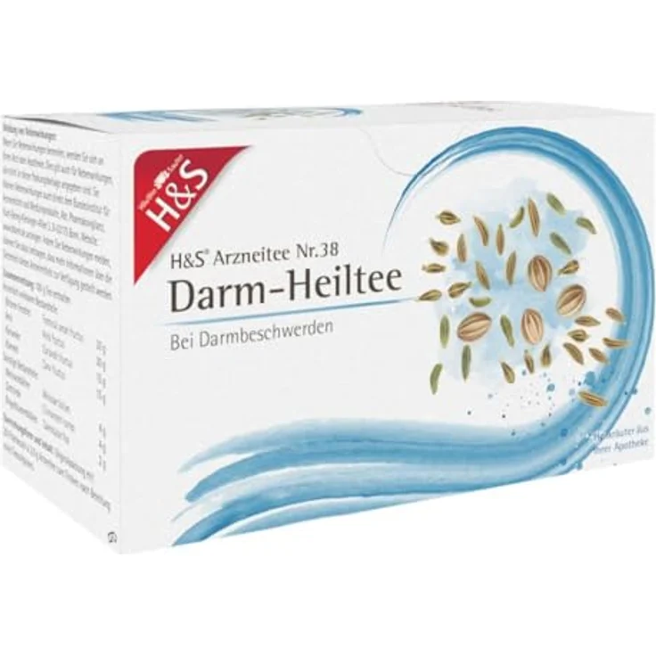 H&S Darm-Heiltee Filterbeutel, 20x2 g, bei Darmbeschwerden – Bild 2