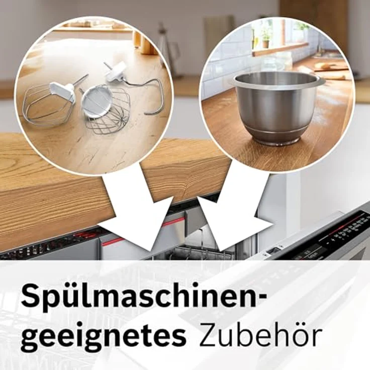 BOSCH Küchenmaschine MUM58200, 1000 W, 5,6 l Schüssel, Weiß, mit 7 Geschwindigkeitsstufen – Bild 5