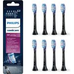 Philips Sonicare Original G3 Premium Gum Care Standard Schallzahnbürstenköpfe - 8er-Pack in Schwarz (Modell HX9058/33)