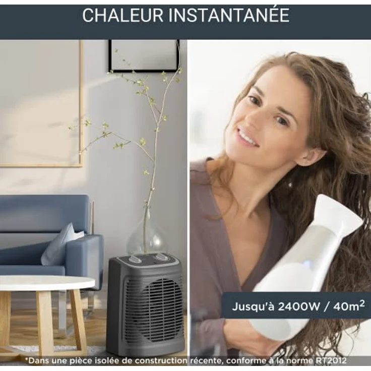 Rowenta SO2330F2 Instant Comfort Heizlüfter, Heizlüfter – Bild 6