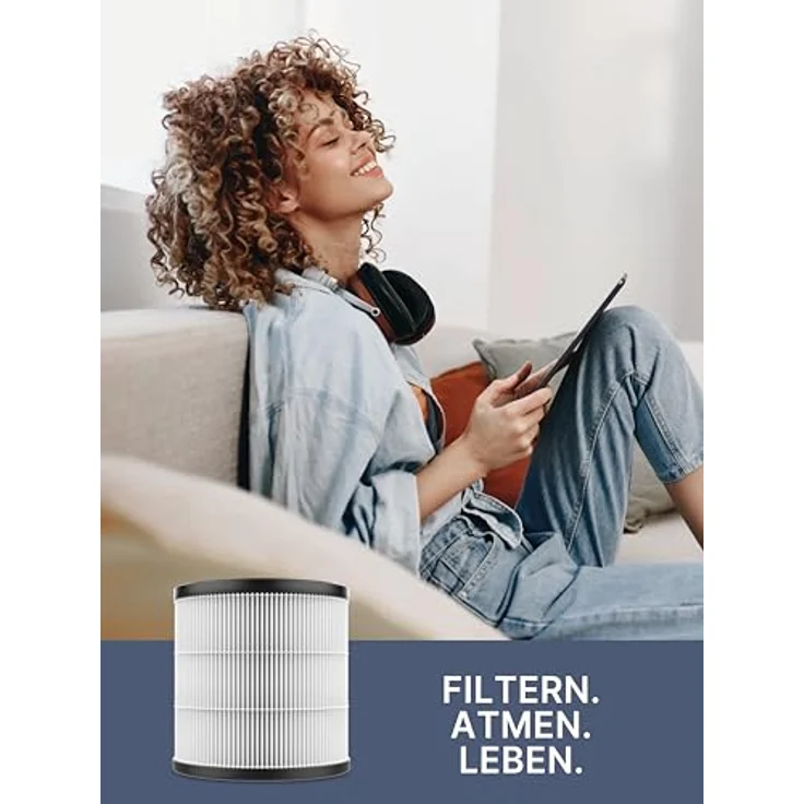 Comedes 2 Stück Kombi-Filter (HEPA+Aktivkohle), passend für Philips AC0819-10, AC0820-10, AC0820-30, AC0830-10 – Bild 5