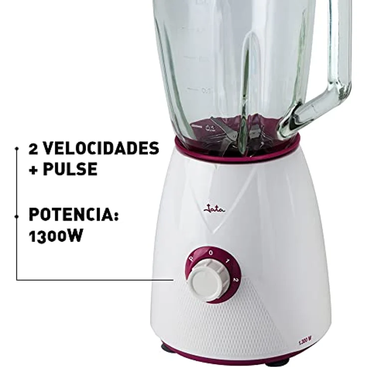 JATA Standmixer BT265 1,5 L 1300W Weiß – Bild 6
