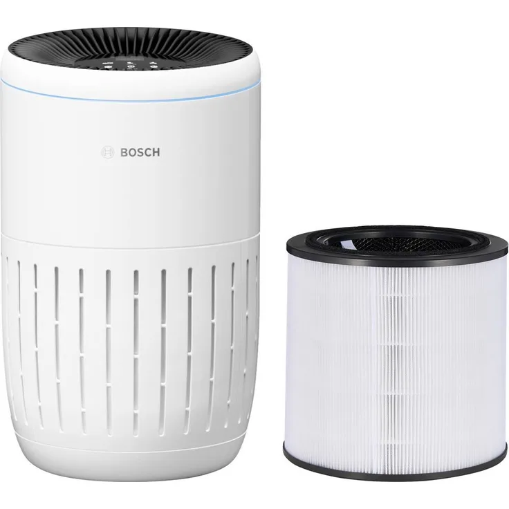 Bosch Home Comfort Air 2000 Luftreiniger, 3in1 Filter für 37,5 m², Weiß