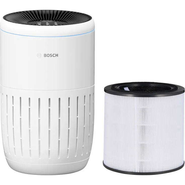 Bosch Home Comfort Air 2000 Luftreiniger, 3in1 Filter für 37,5 m², Weiß