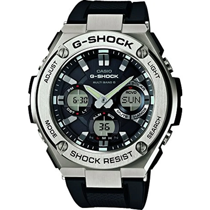Casio G-Shock G-STEEL Solar Funkuhr GST-W110-1AER – Bild 2