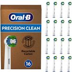 Oral-B Precision Clean Aufsteckbürsten für elektrische Zahnbürste, 16 Stück, mit CleanMaximiser-Borsten für optimale Zahnpflege, Zahnbürstenaufsatz für Oral-B Zahnbürsten, briefkastenfähige Verpackung - Preisvergleich