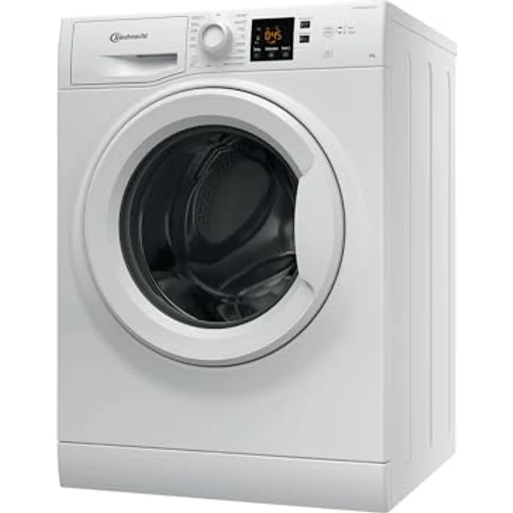 Bauknecht W8 W6400 A, Frontlader Waschmaschine mit 8kg Fassungsvermögen, Mehrfachwasserschutz+, Weiß – Bild 4