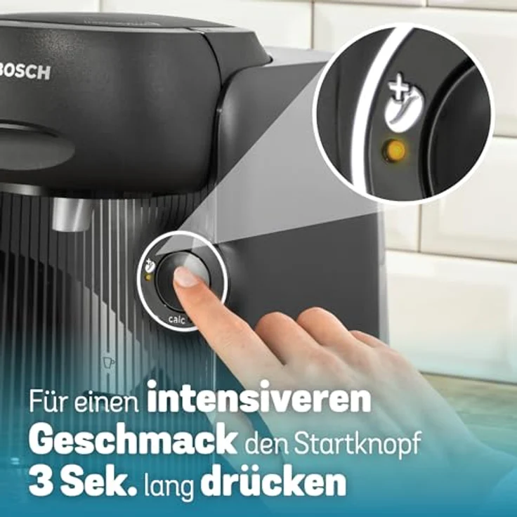 TASSIMO Kapselmaschine finesse friendly TAS162E, intensiverer Kaffee auf Knopfdruck, One-Touch Bedienung, über 70 Getränke, nachhaltig, schwarz/schwarz – Bild 4