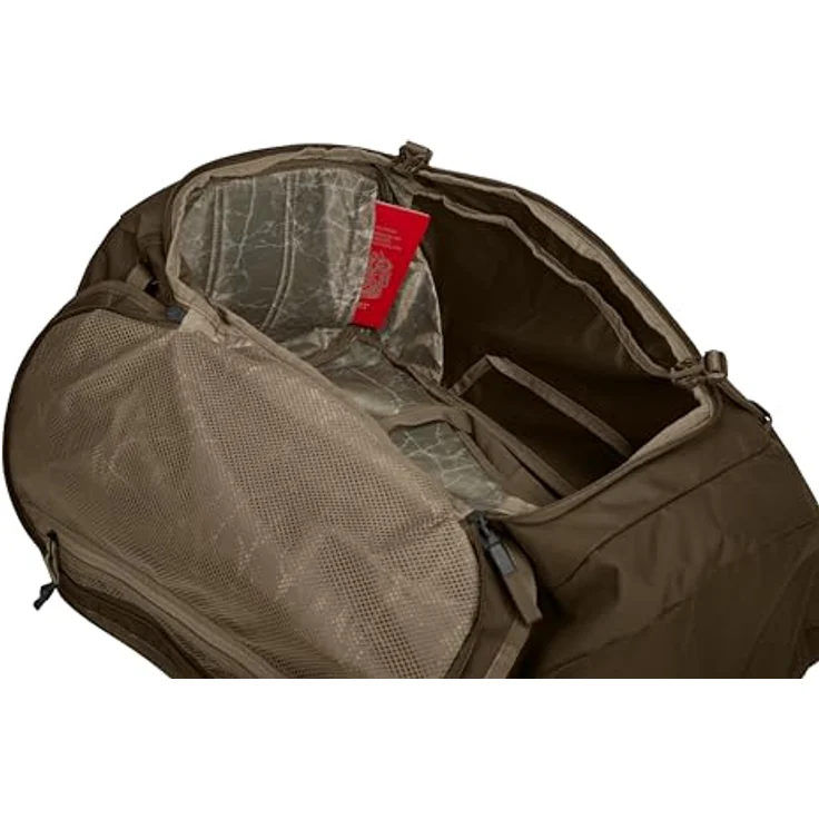Thule Landmark Reiserucksack 55 cm mit Laptopfach, tief khaki, 100% Polyester, 45 cm x 33 cm x 55 cm – Bild 8