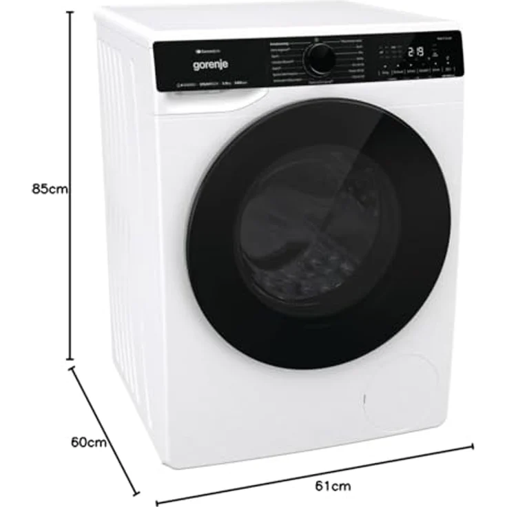 Gorenje WPNA94ATSWIFI3, Frontlader Waschmaschine mit 9 kg Fassungsvermögen, 1.400 U/min und Knitterschutz – Bild 7