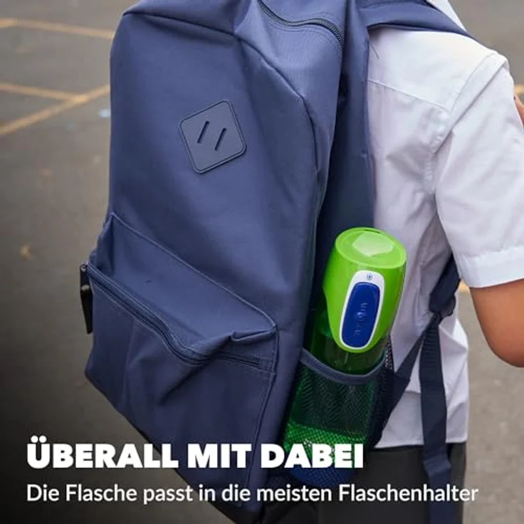 Contigo Trinkflasche Swish Autoseal große BPA-freie Kunststoff Wasserflasche, auslaufsicher, für Sport, Fahrrad, Joggen, Wandern, 500 ml, SkyBlue – Bild 5