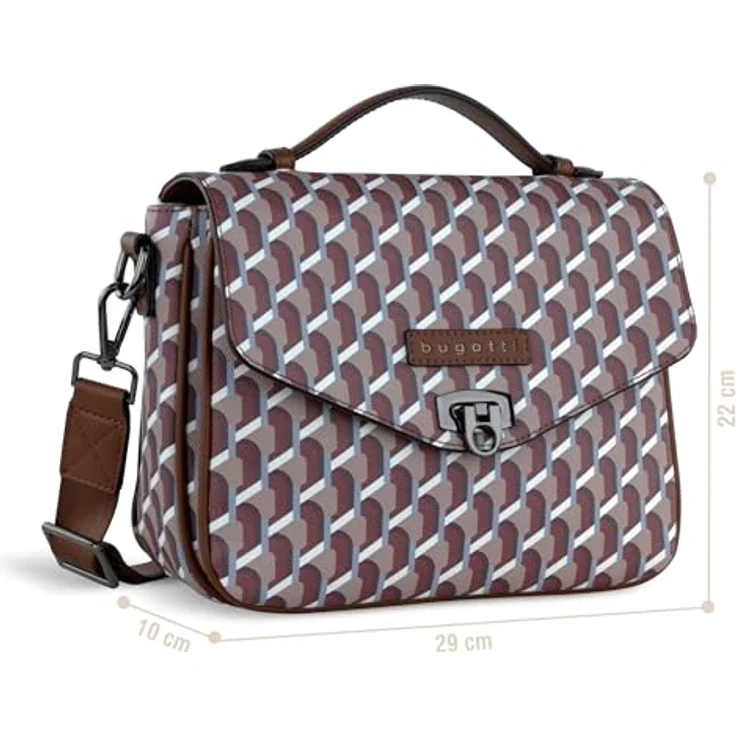 bugatti Umhängetasche Ella Classic Bag, Crossbody Bag in trendigem Design – Bild 2